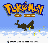 Pokemon Rusty Gold (hack) Title Screen